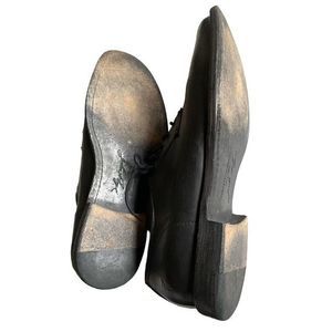 Frye Phillip Oxford 84570 Mens Black Leather Lace Up Oxfords Shoes sz 13